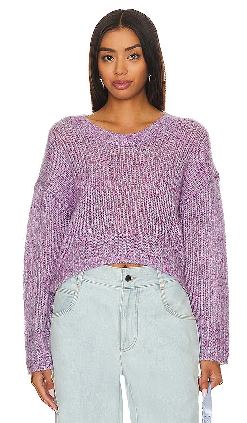 27 miles malibu Gaetana Sweater in Purple