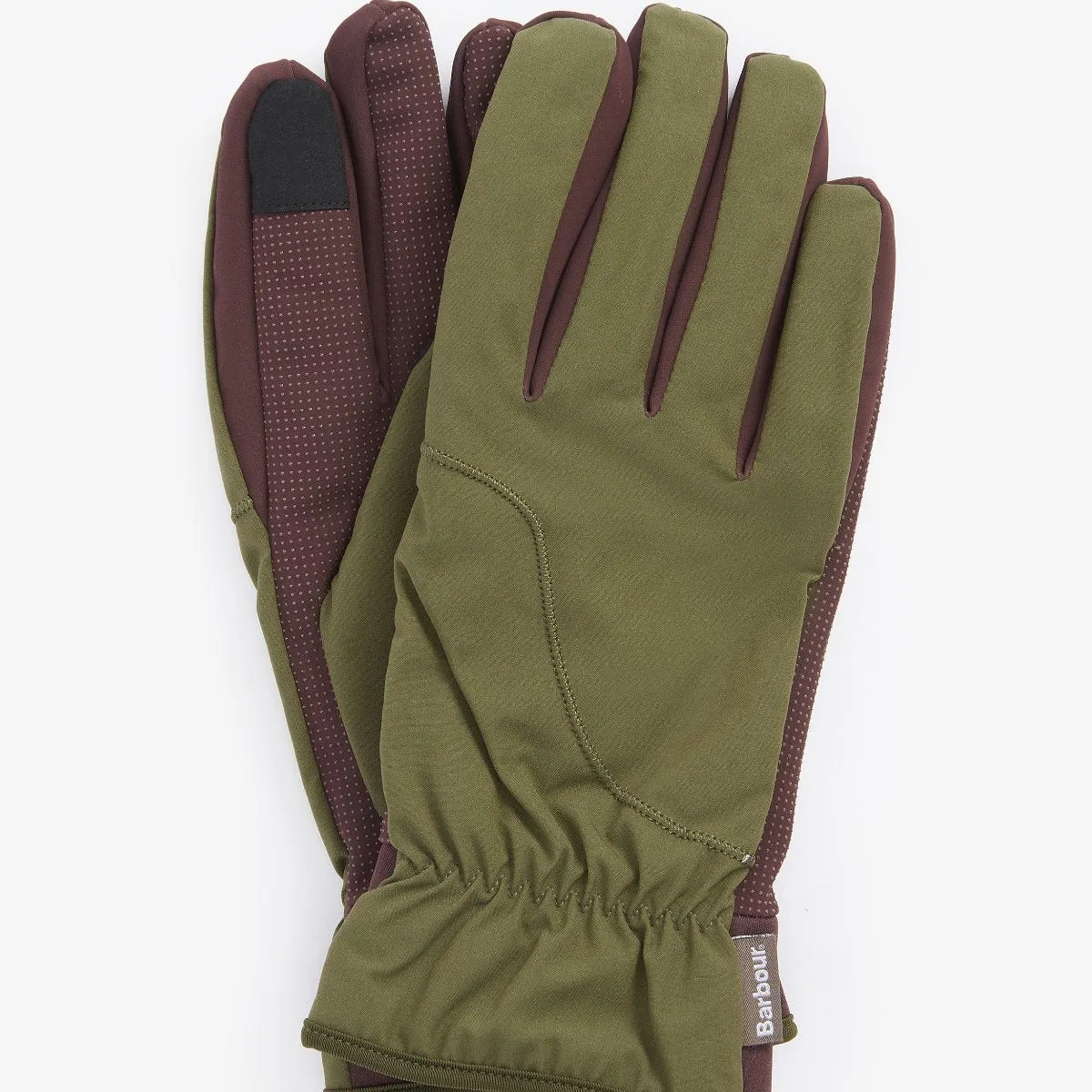 Barbour Mens Overdale Gloves in Olive