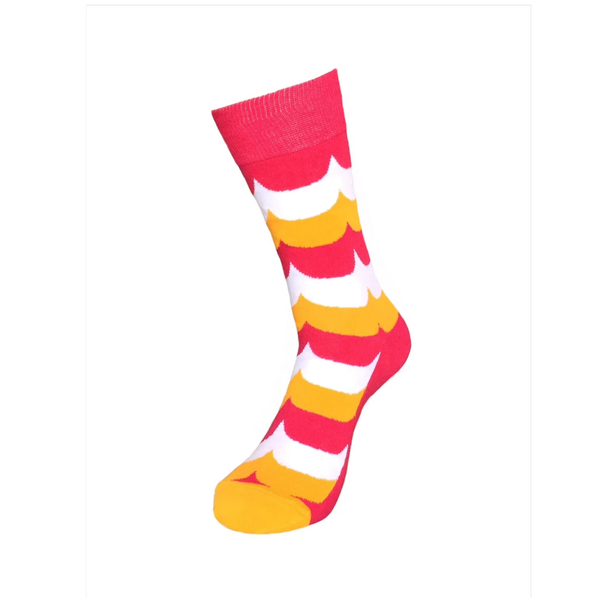 Colorful Wavy Stripe Pattern Socks from the Sock Panda (Adult Medium - Women's Shoe Sizes 5-10)