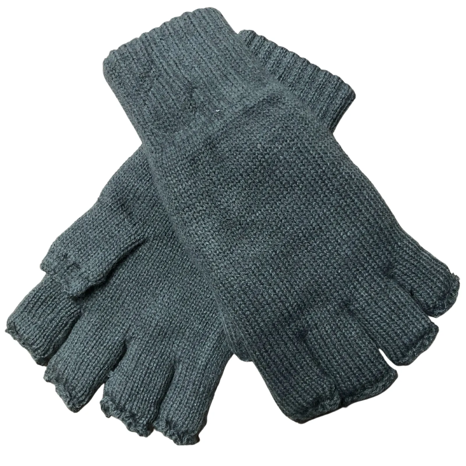 DENTS 3M THINSULATE Polar Fleece Fingerless Gloves Warm Knitted Insulation