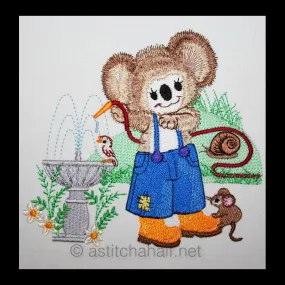 Fuzzy Jacob Gardening