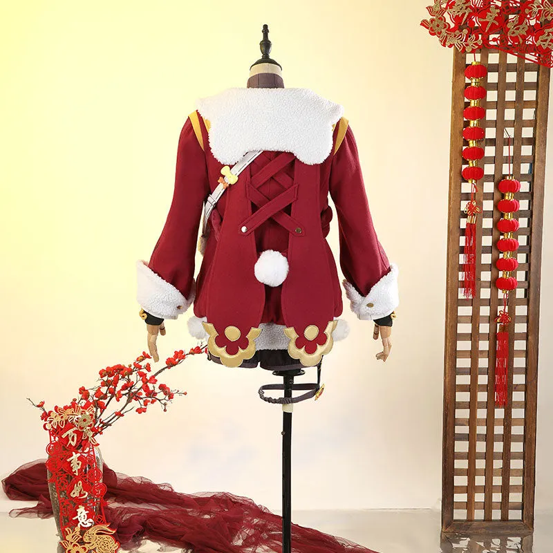 【IN-STOCK】Genshin Impact New Year's Cheer Xiangling Cosplay Costume