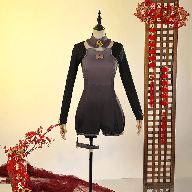 【IN-STOCK】Genshin Impact New Year's Cheer Xiangling Cosplay Costume