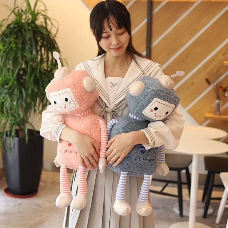 Kawaii Smiling Robot Plushies