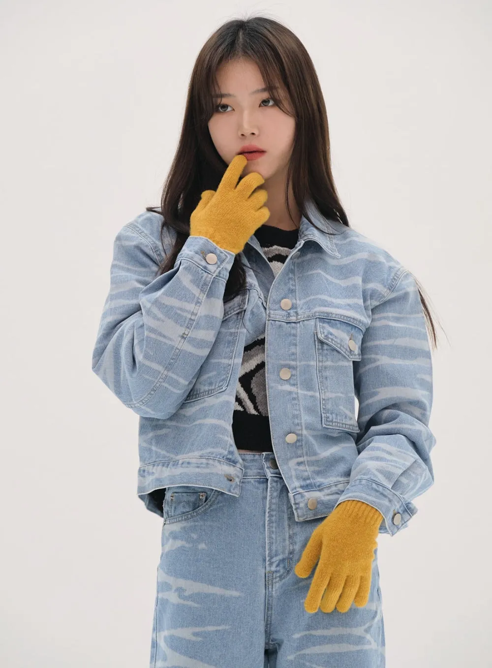 Knit Gloves #1105G9