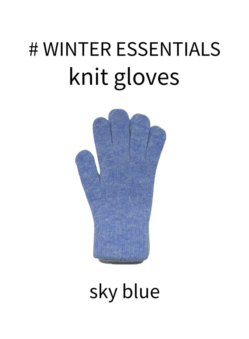 Knit Gloves #1105G9