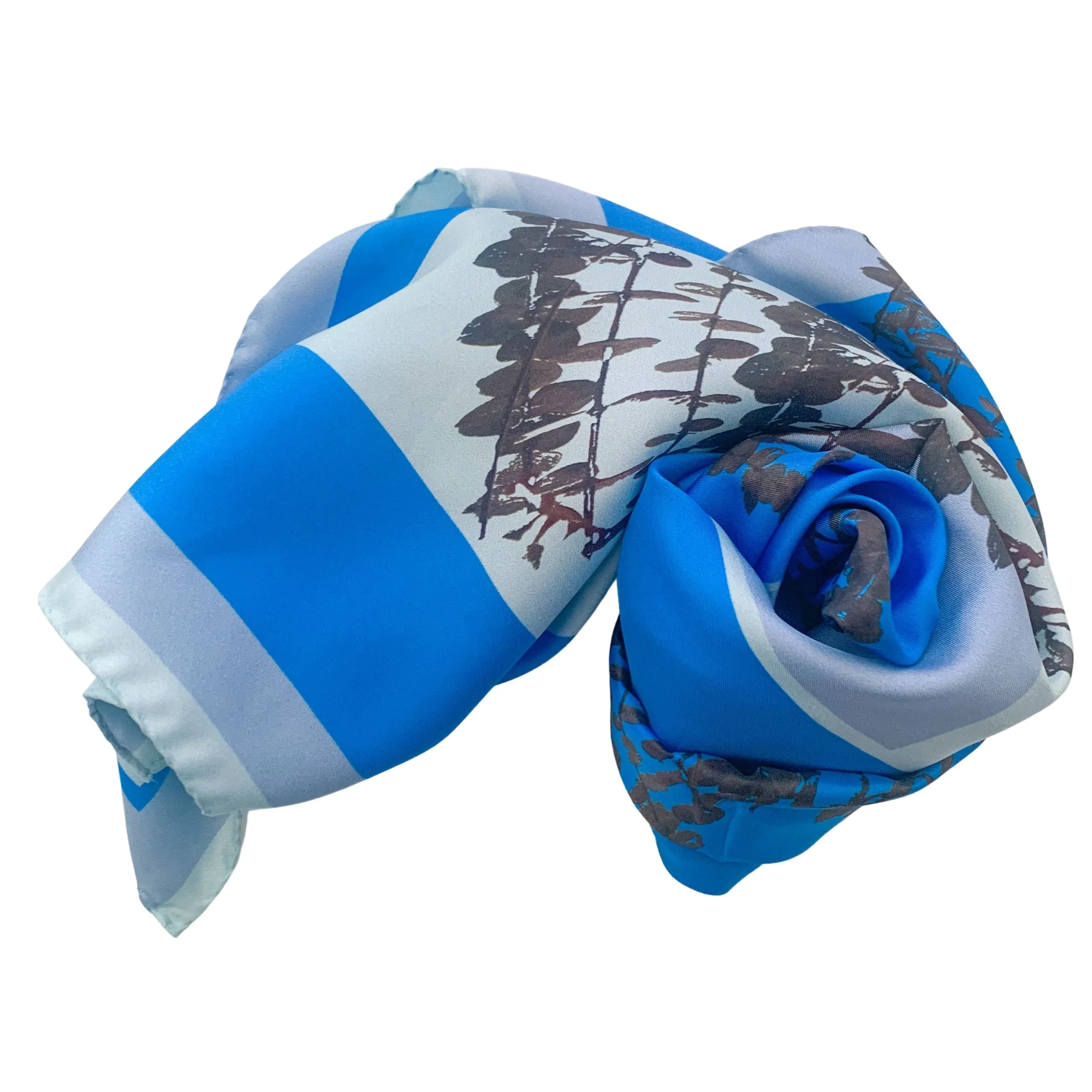 Leaves Large Silk Square Scarf