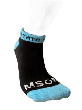 MiSOM Ankle Socks - Black 'n Blue