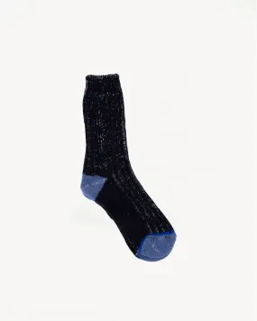 MW72.9902 - Extra Fine Merino Wool Socks - Deep Black, Nature