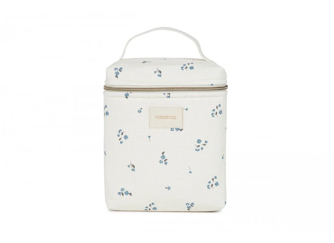 Nobodinoz Concerto Insulated Baby Bottle and Lunch Bag Lily Blue