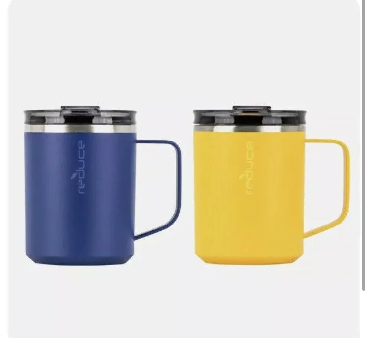 Reduce Hot1 Stainless Steel Coffee Mug, 14oz Sold by piece (available color  Blue)