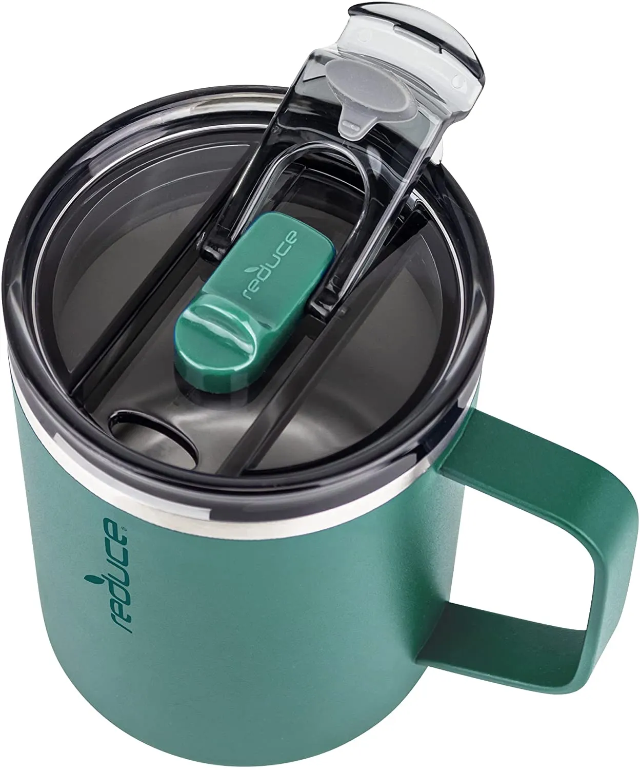 Reduce Hot1 Stainless Steel Coffee Mug, 14oz Sold by piece (available color  Blue)