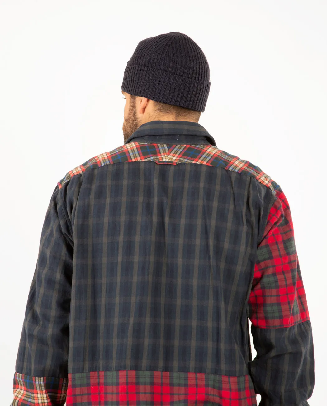 Ribbed Beanie Dark Blue