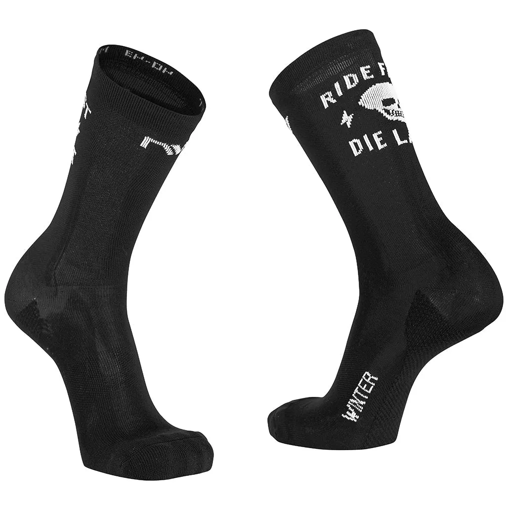 RIDE FAST DIE LAST WINTER SOCKS