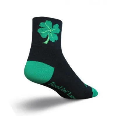 SockGuy Lucky Shamrock Sport Socks