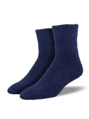 Solid Fuzzy Socks (Men's)