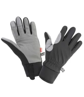 Spiro Long Winter Gloves | Black/Grey