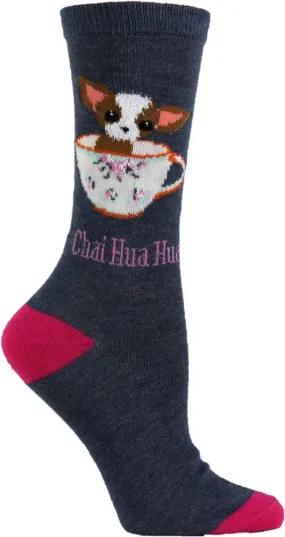 Teacup Chihuahua Socks (Women's)