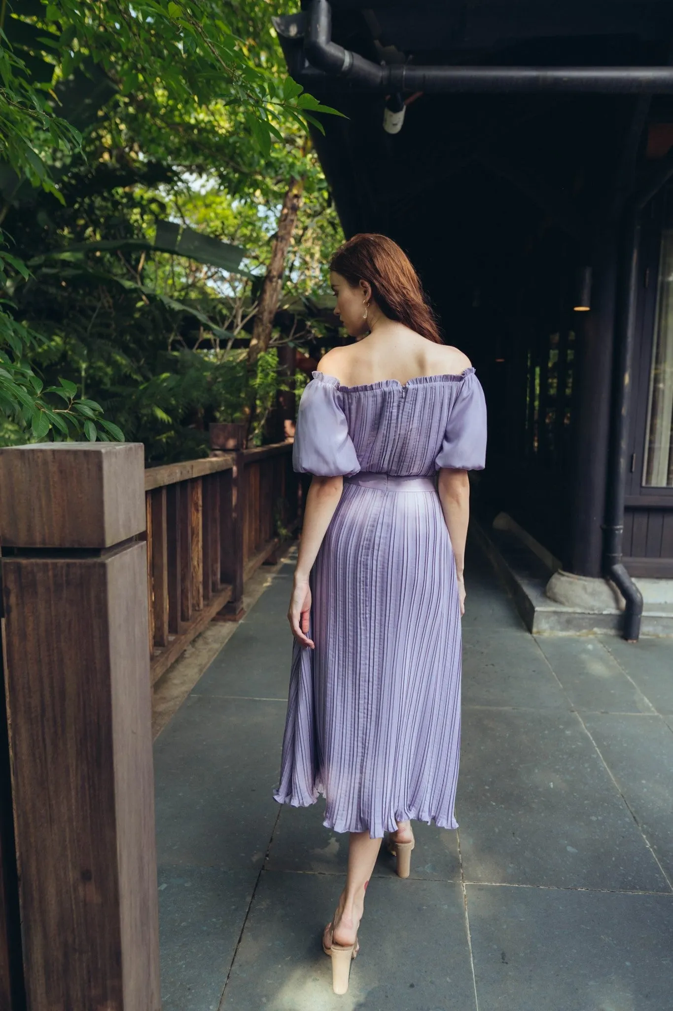 Thalia Pleated Dress