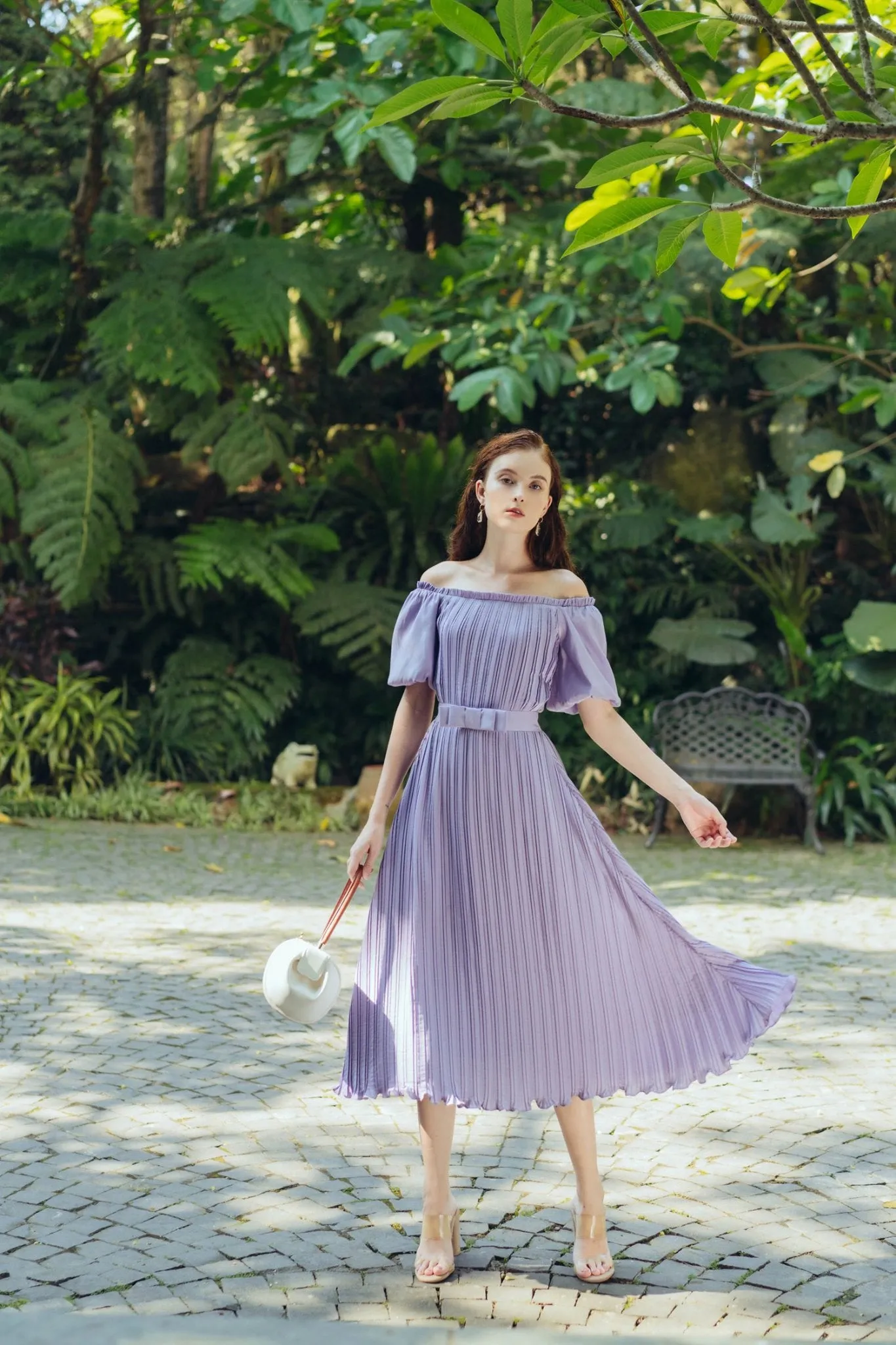 Thalia Pleated Dress