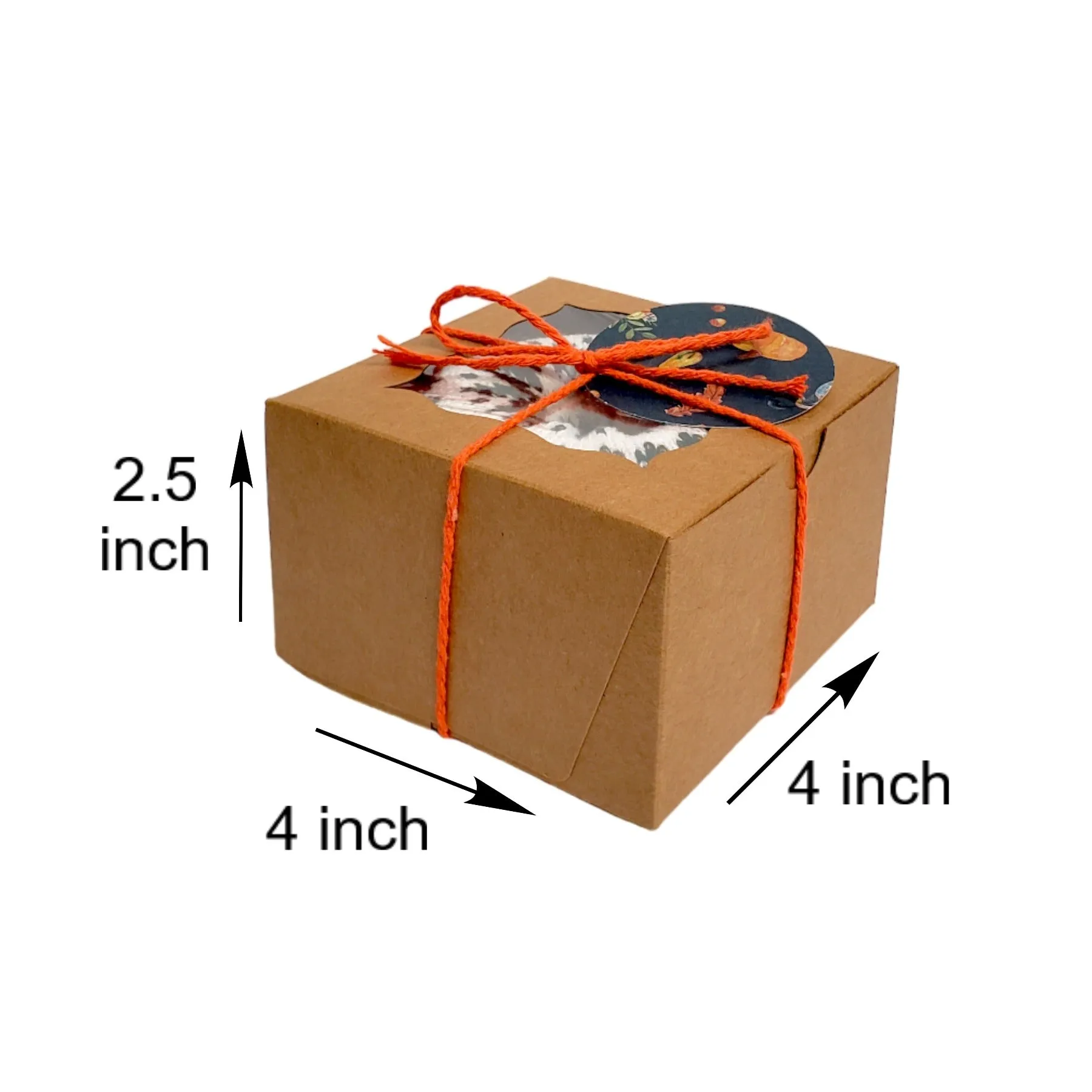 Wool socks gift box - Fall themed donut socks
